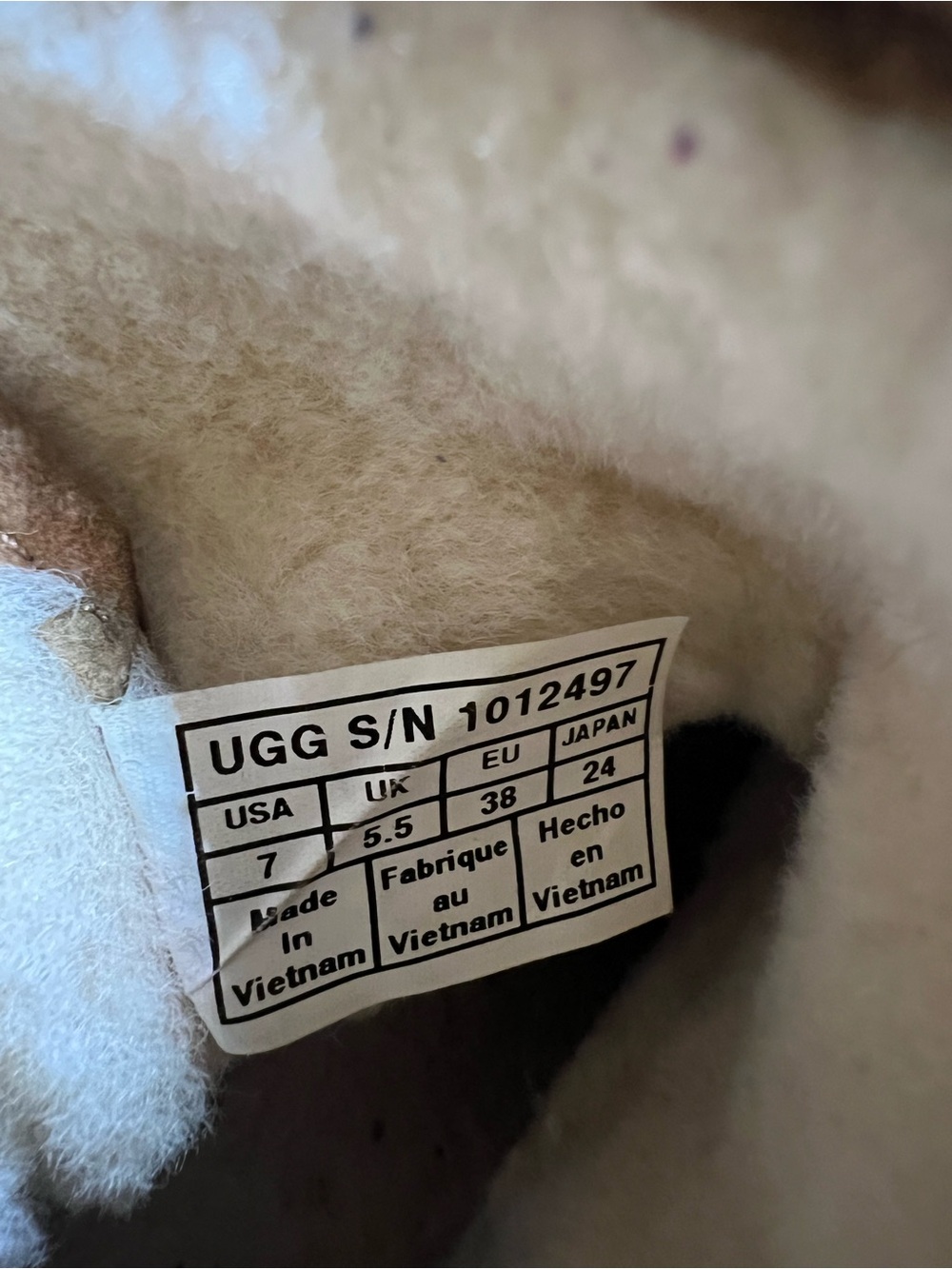 UGG Chestnut Suede Shearling Lined Ankle Boots - Picture 12 of 13